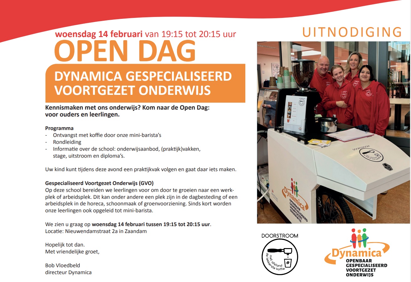 Open dag Dynamica 2024 | Dynamicaonderwijs